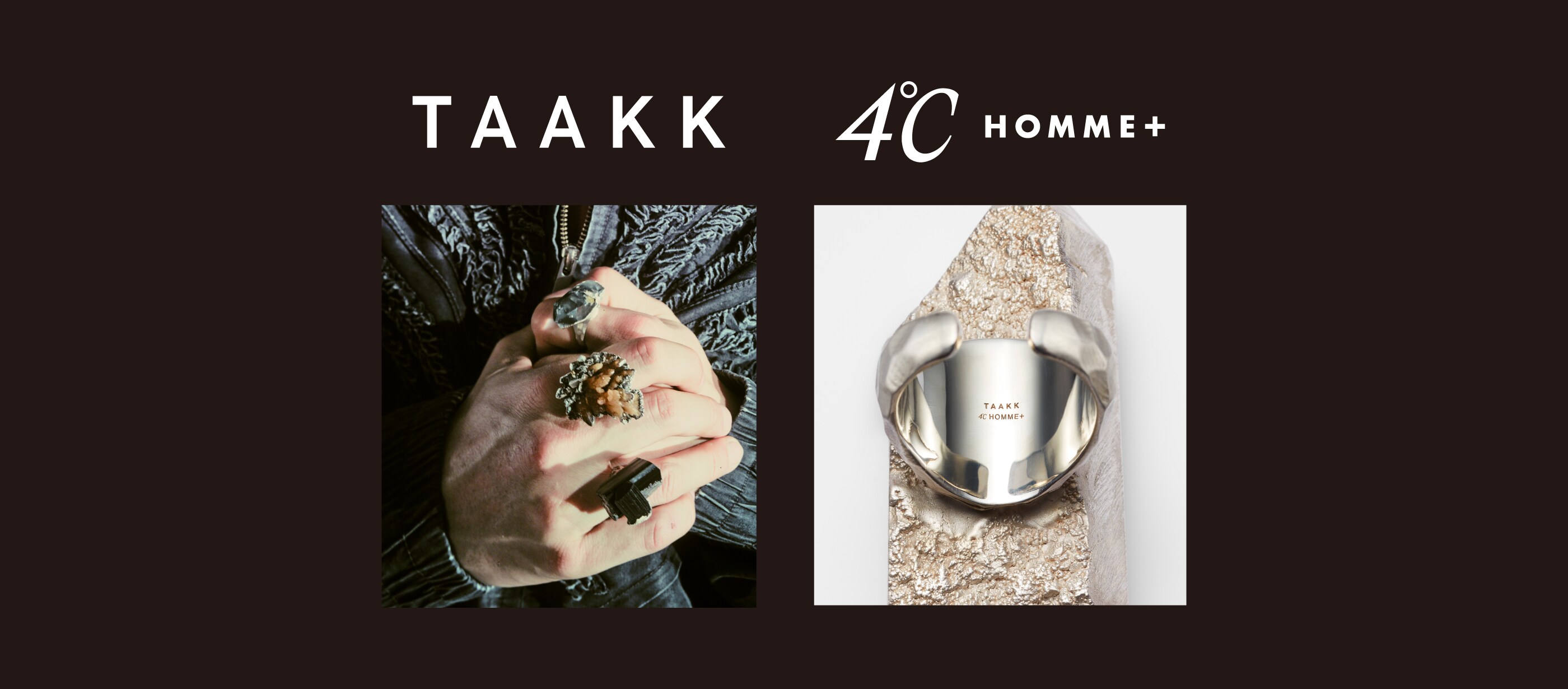 TAAKK × 4℃ HOMME+