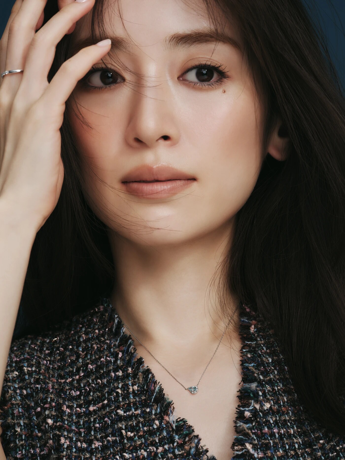 泉里香さん・ツイードスタイル