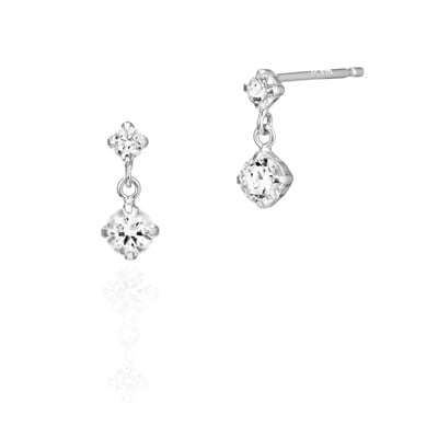 ホワイトゴールドピアス K18 ホワイトゴールド ピアスキャッチ （8179347587374