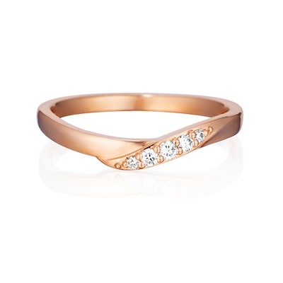 K18ピンクゴールドリング | 112141143103 | 【公式】4℃ジュエリー
