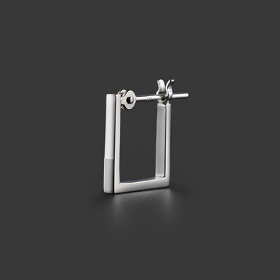 プラチナ メンズ ピアス クロス ペリドットピアス クリスマス
