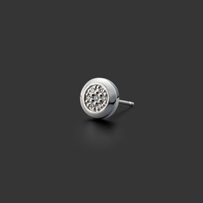 プラチナ ピアス/片耳用 | 112413355002 | 【公式】4℃ HOMME+