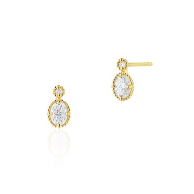 4°C】K10ホワイトゴールド ピアス (4℃/ピアス) 97462050【BUYMA】