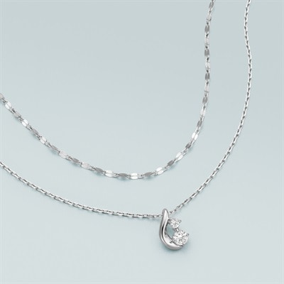 シルバー ネックレス 2本セット | 112544621902 | 【公式】4