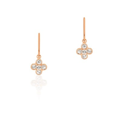 【CAROLINA BUCCI】18Kゴールドピアス ピンク Carolina bucci フープピアス ピンクゴールド