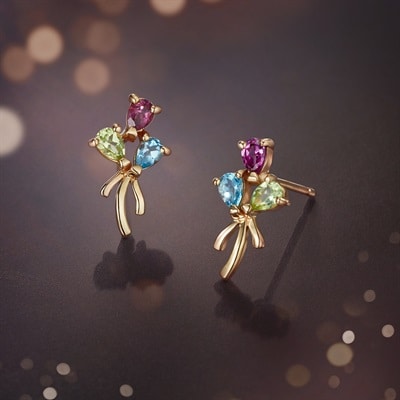 EAU DOUCE4℃　K10 　ピアス K10 4℃アクアゴールド ピアス | 112416153801 | 【公式】4