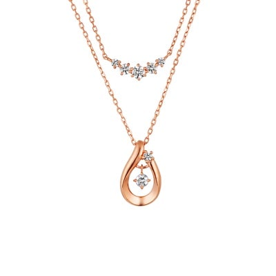 【ふるさと割】 | 2本セット ネックレス シルバー 152034221014 【公式 | アクセサリー