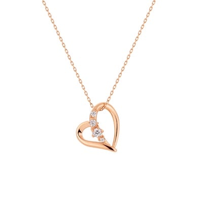 アメリカ通販ファッション K10ピンクゴールド/シルバー 152436121301 | ネックレス アクセサリー